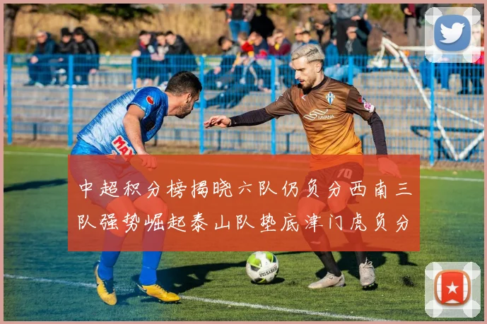 中超积分榜揭晓六队仍负分西南三队强势崛起泰山队垫底津门虎负分严重